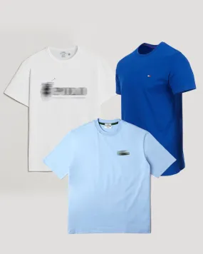 3 Pcs Men's Fashion T-Shirt Set S4558617
