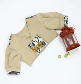 African Girls Beige Jacket