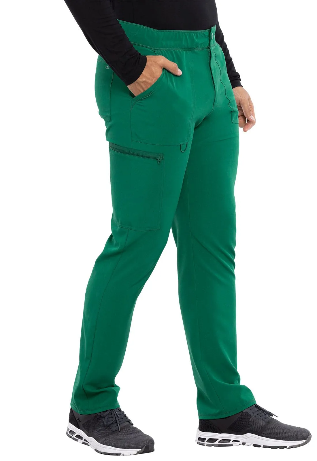 Allura Tall Men's Fly Front Cargo Scrub Pant CKA186T
