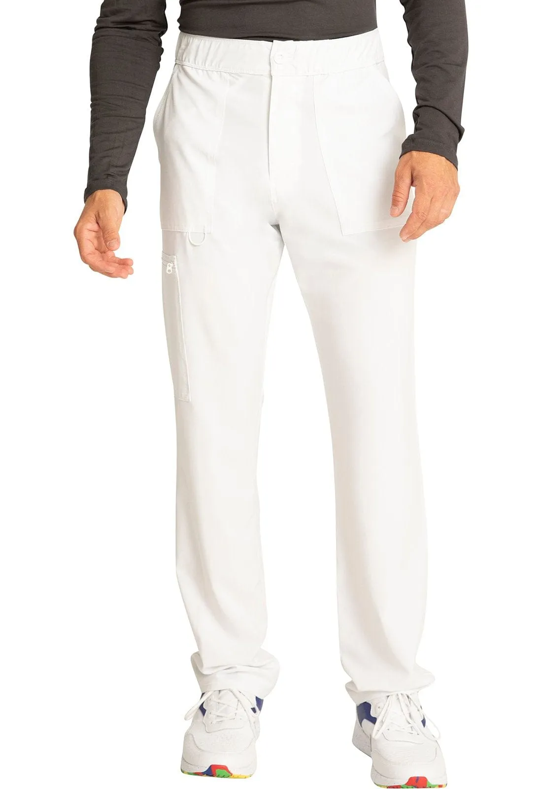 Allura Tall Men's Fly Front Cargo Scrub Pant CKA186T