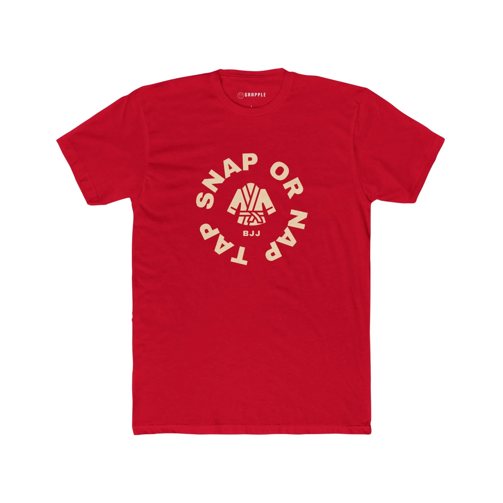 BJJ Tap Snap or Nap Jiu Jitsu T Shirt