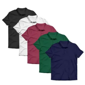 BUNDLE OF 5 POLO T-SHIRTS