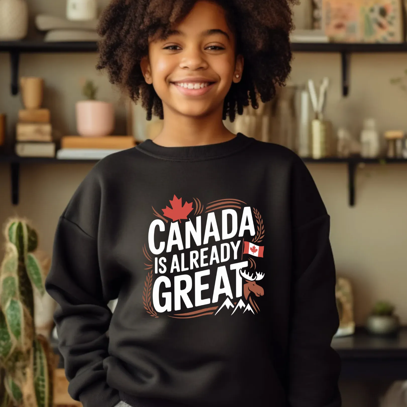 Canada is Already Great - Crewneck Sweatshirt - Toddler to Youth (2 colour options)