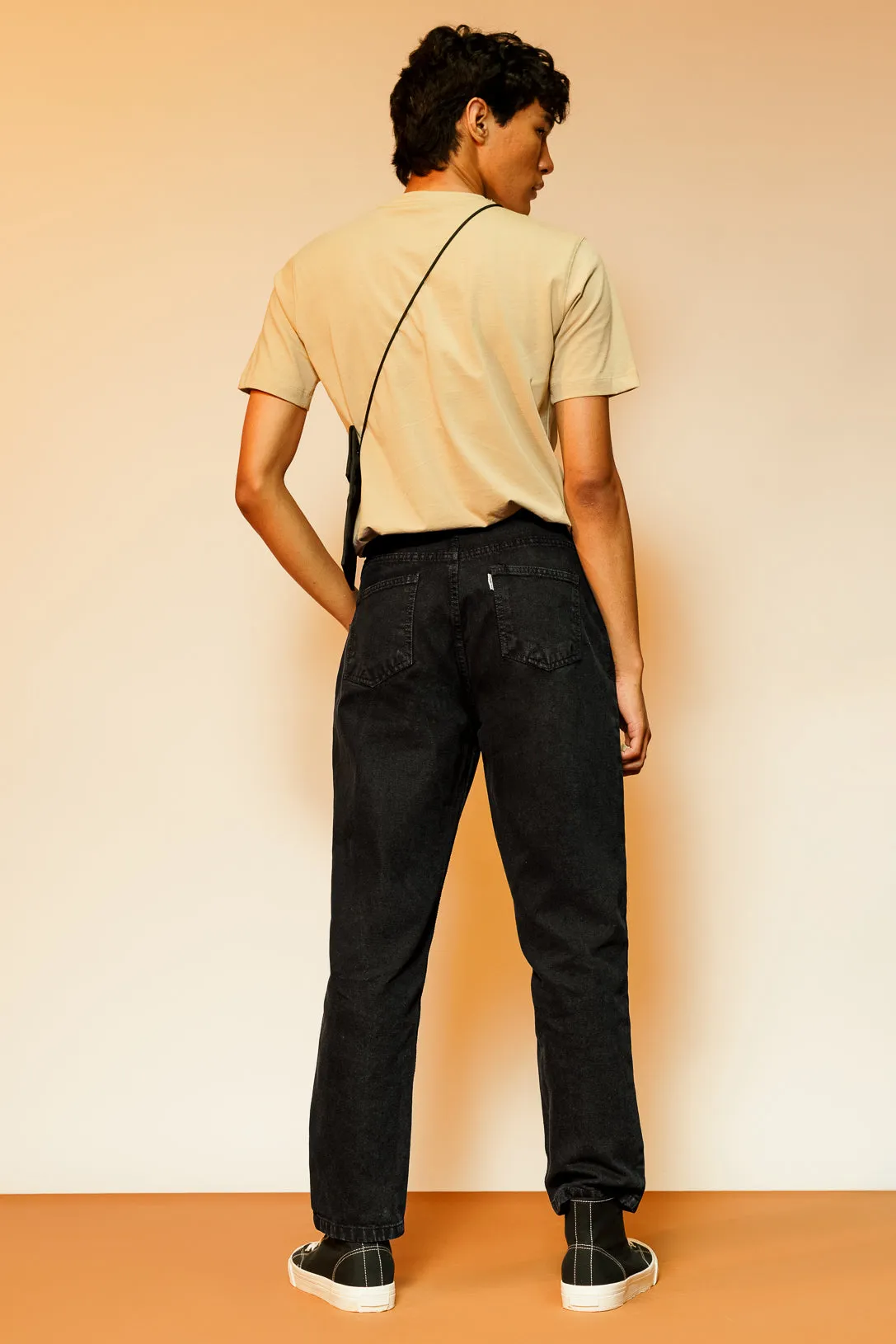Charcoal Men's Carrot Jeans
