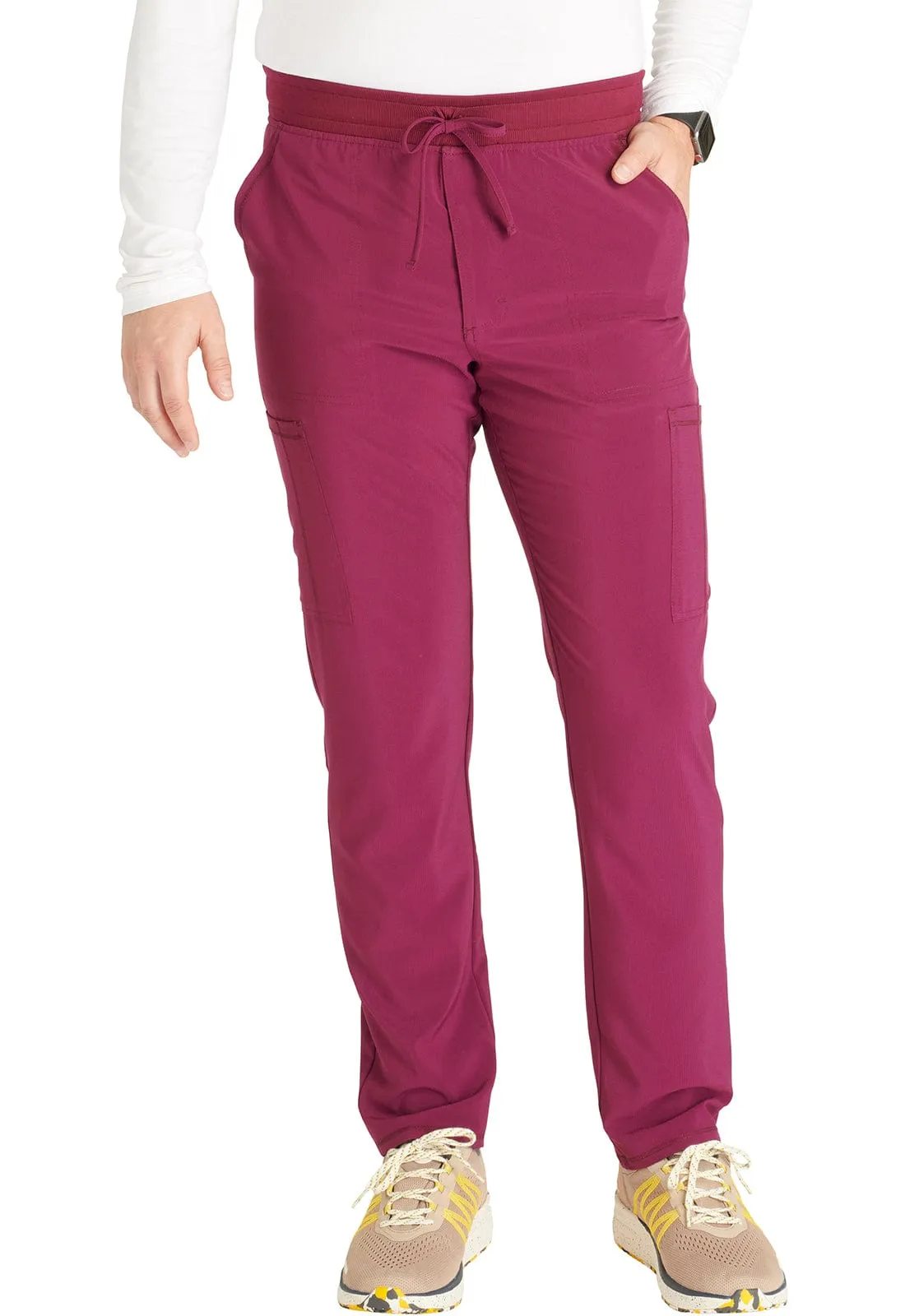 Cherokee Men's Tapered Leg Scrub Pant CK252A