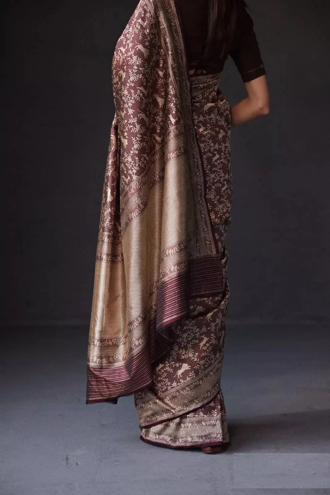 Classic Wedding Banarasi Soft Silk Saree & Blouse