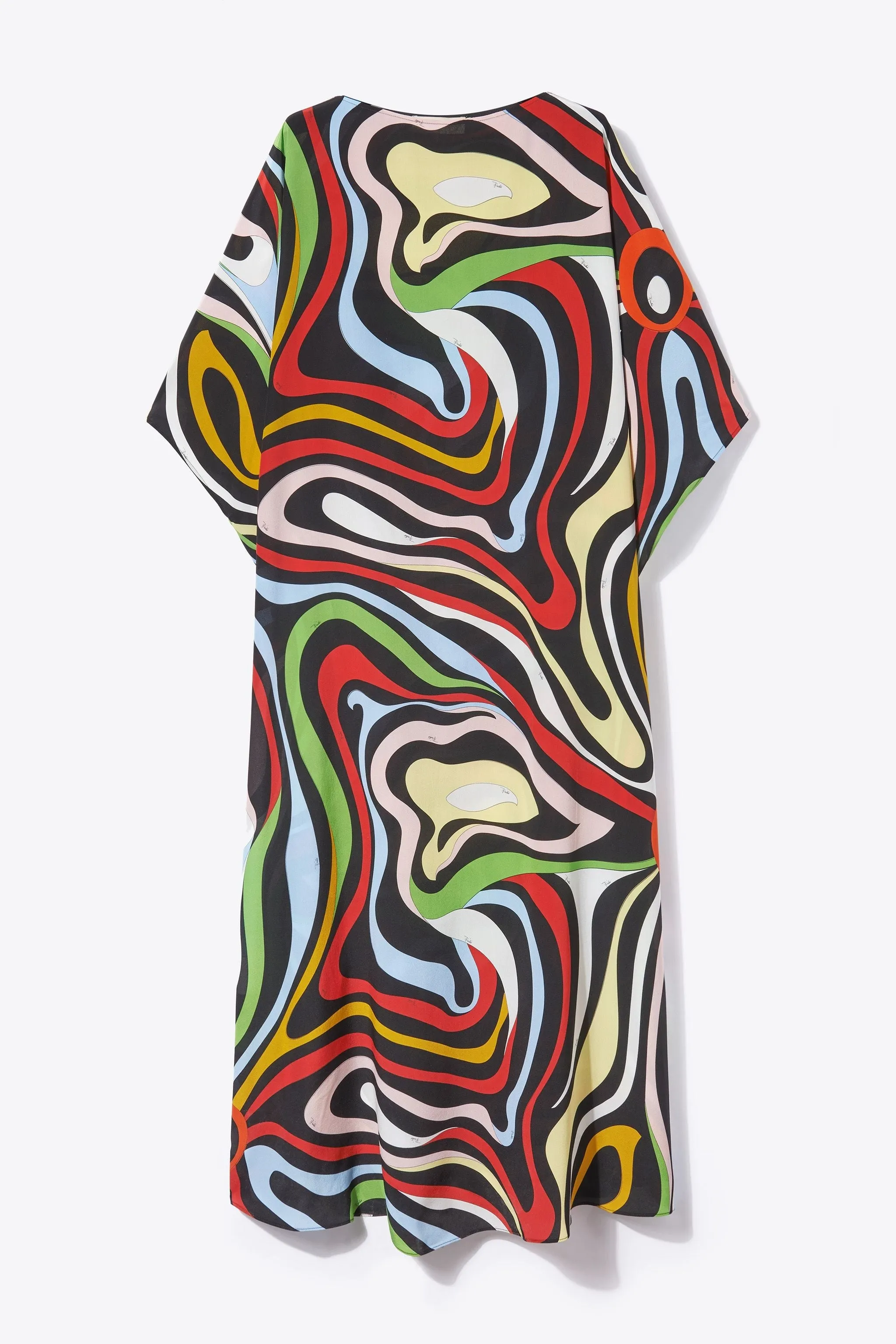 Elegant Silk Crepe Kaftan – Lightweight and Perfect Caftan For Women's