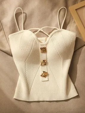 Euro Inspired Knit Cami