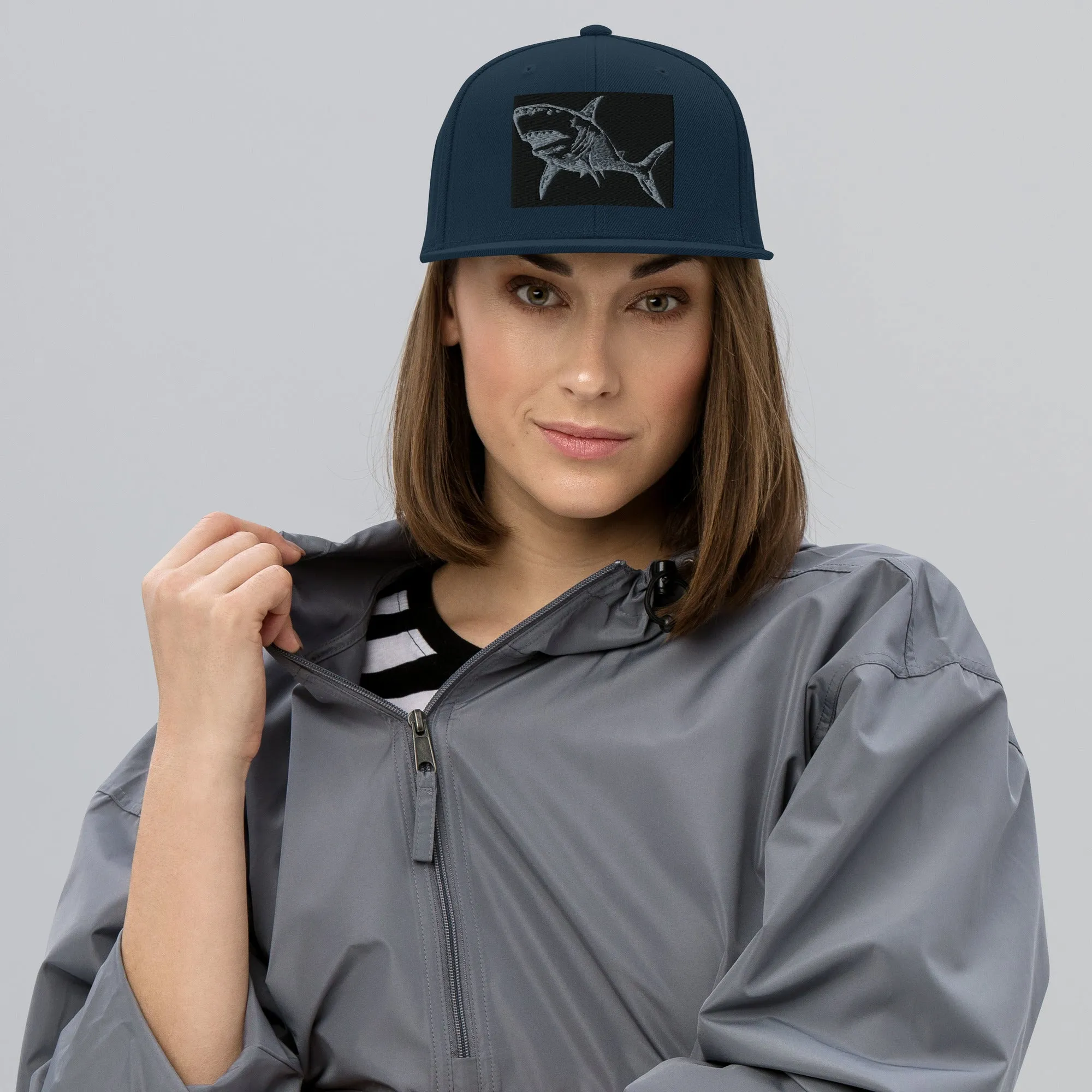 Euston Shark Snapback Hat
