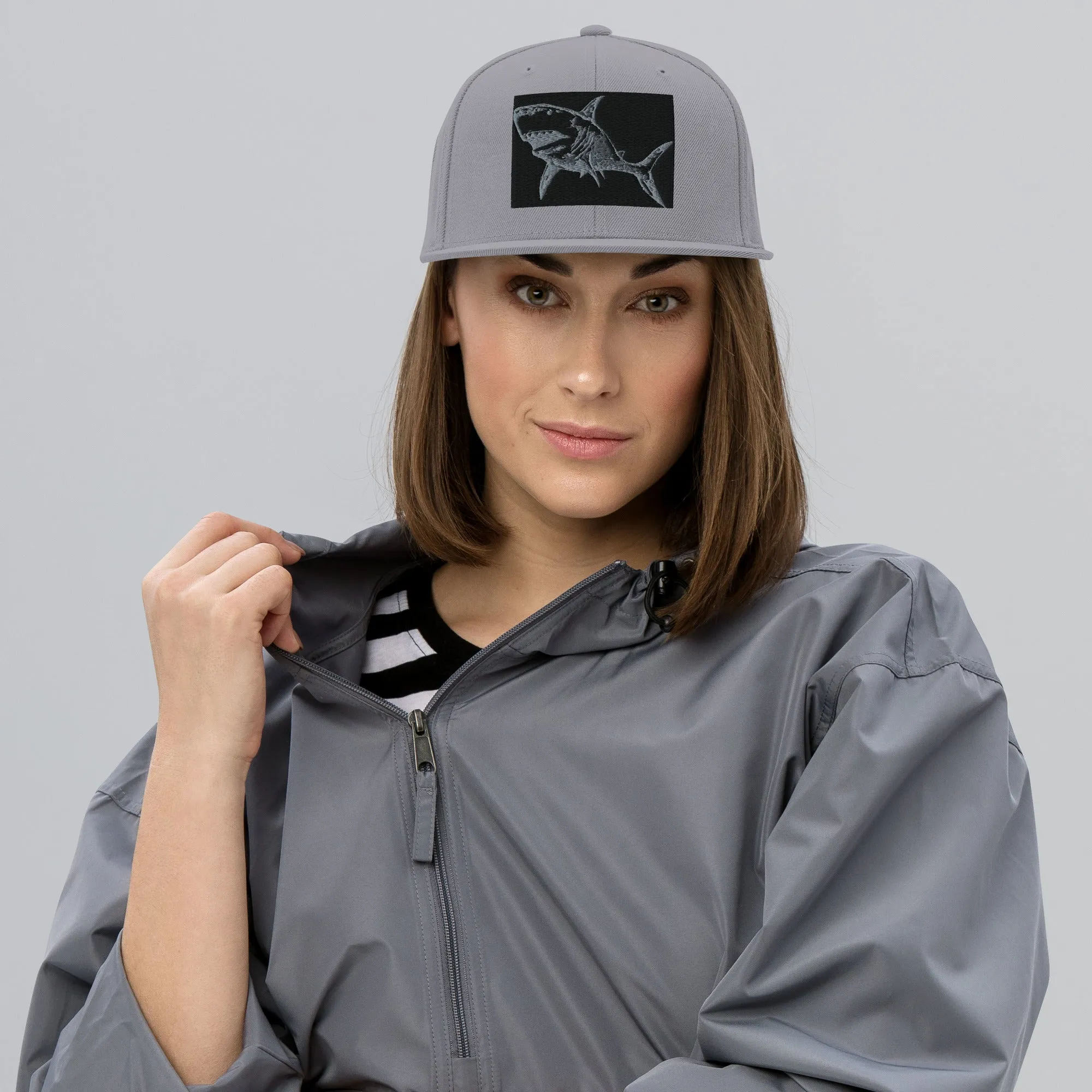 Euston Shark Snapback Hat