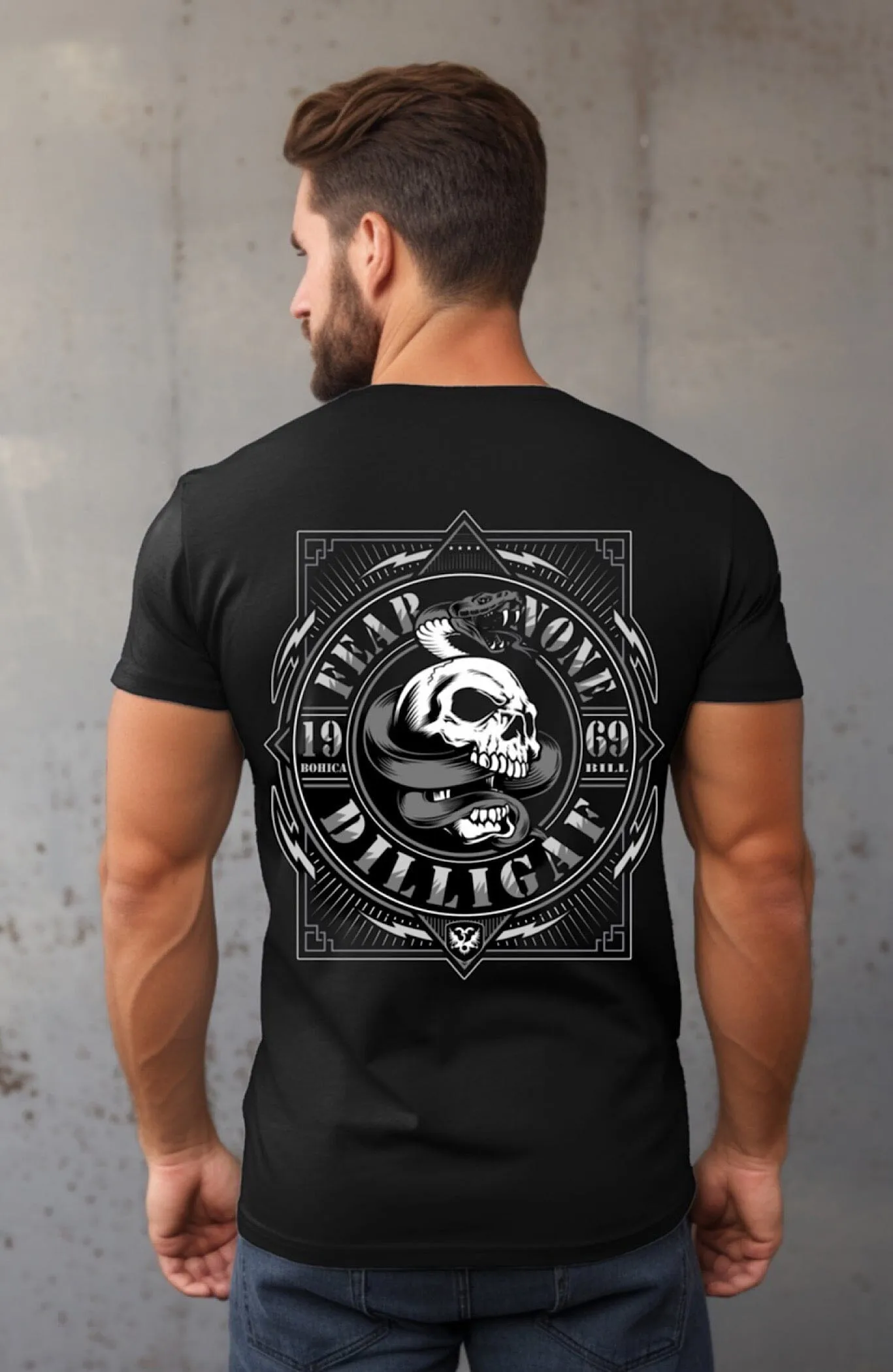 Fear None Snake Tee