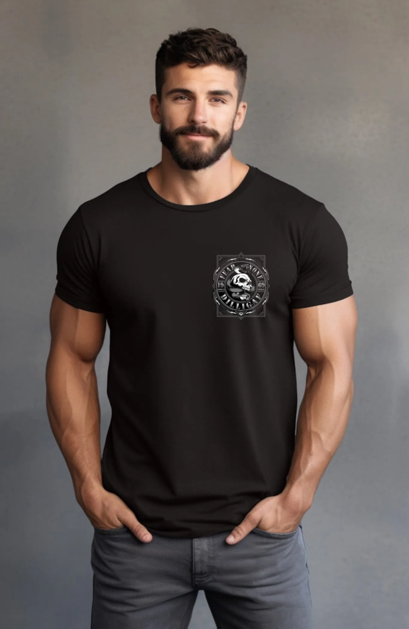 Fear None Snake Tee