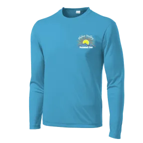 Heber Valley Pickleball Club (Small) | Men's Long Sleeve Pickleball Shirt | 100% Polyester