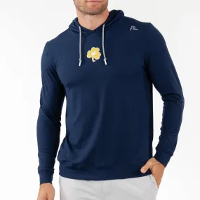 Notre Dame Hesi Collegiate Hoodie in Solid Indigo Blue