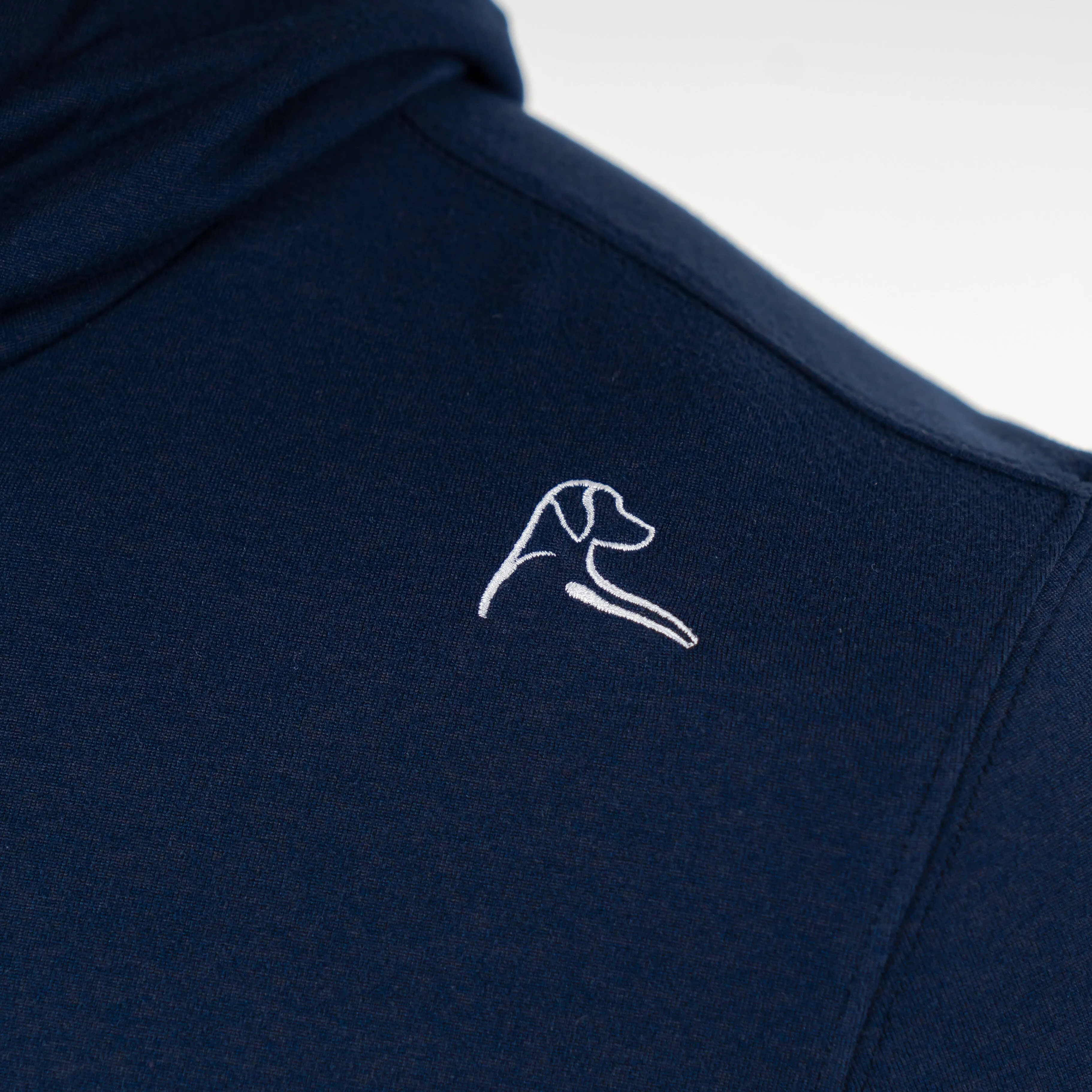 Notre Dame Hesi Collegiate Hoodie in Solid Indigo Blue