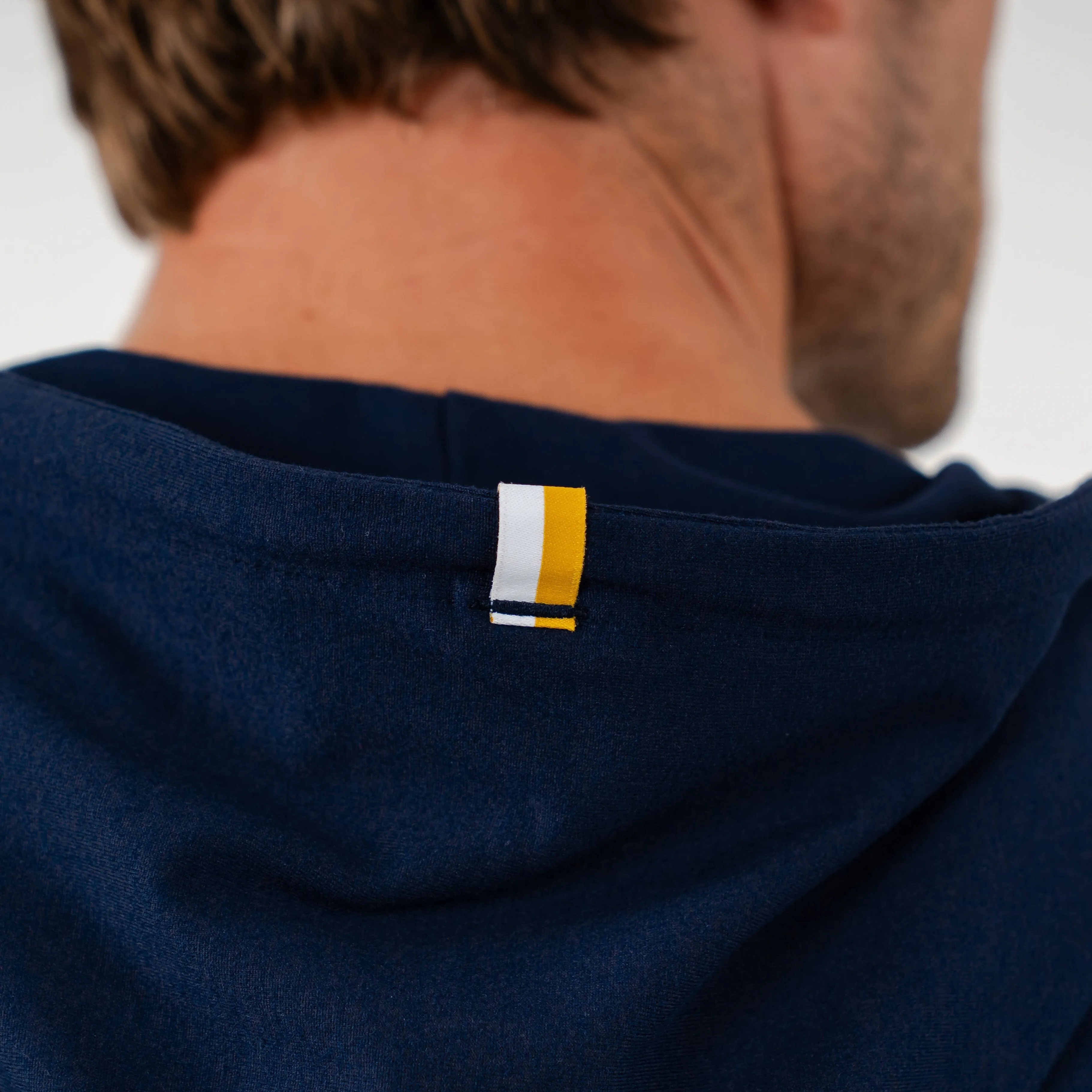 Notre Dame Hesi Collegiate Hoodie in Solid Indigo Blue