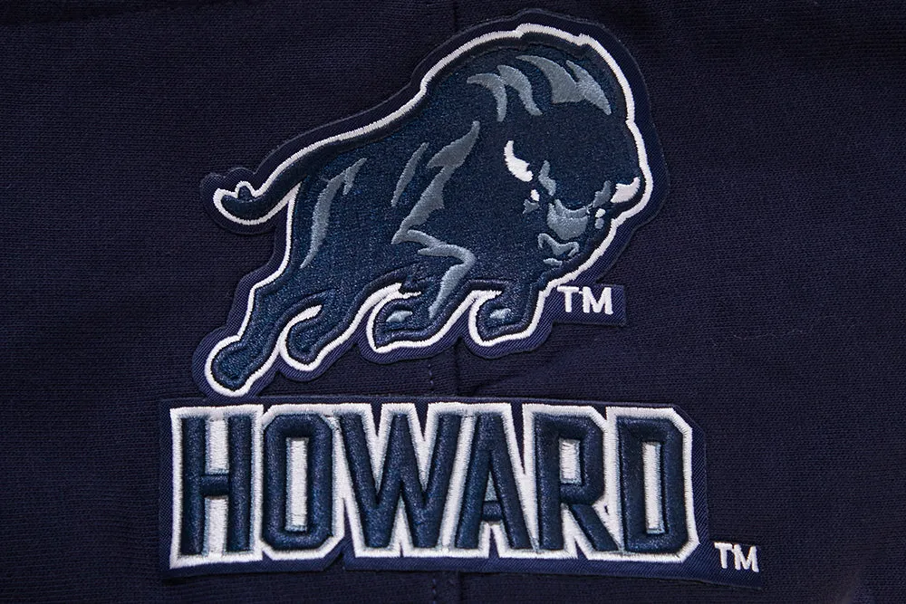 HOWARD UNIVERSITY HOMECOMING MEN'S RIB PO HOODIE (MIDNIGHT NAVY)