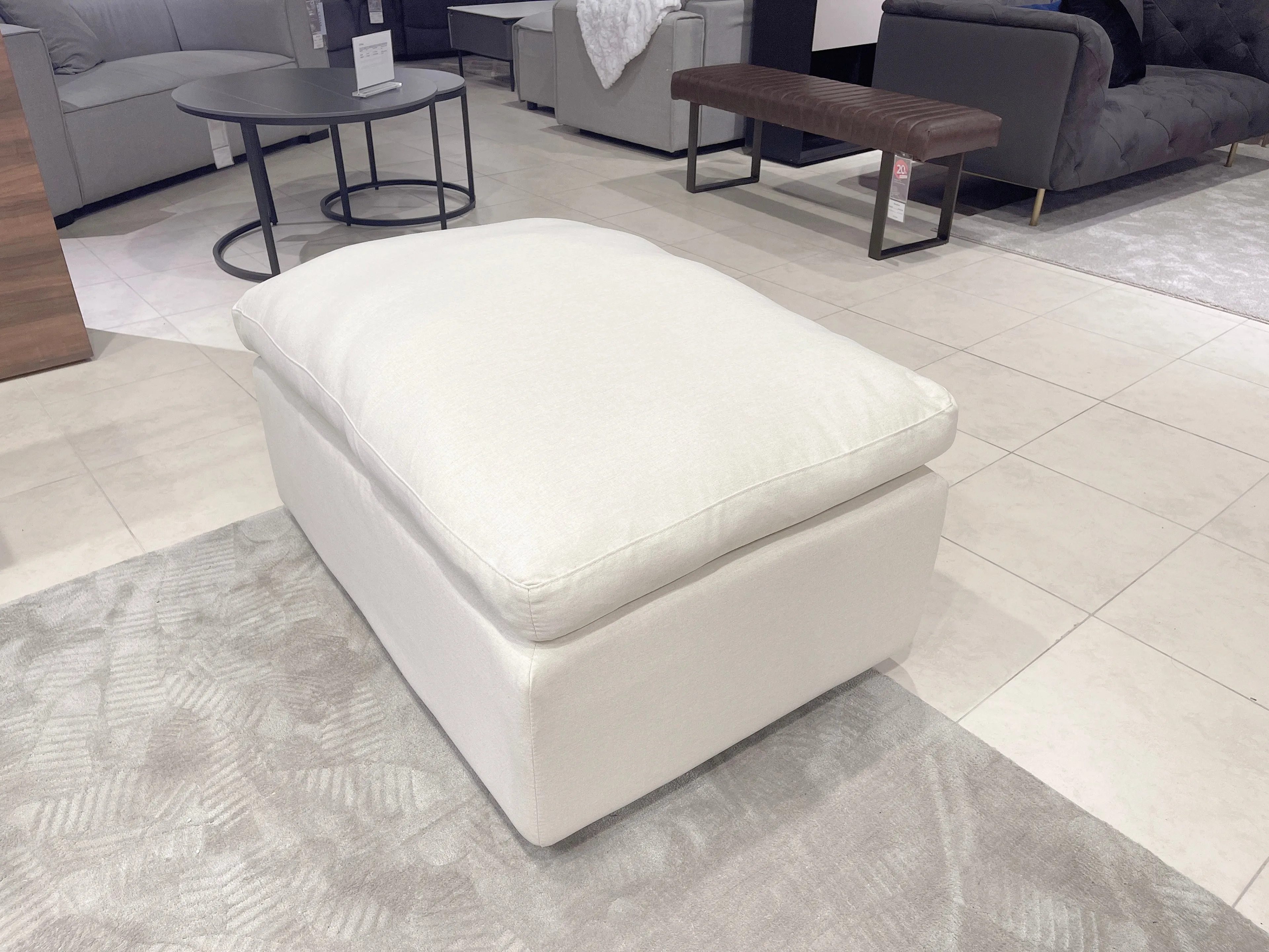Jasper Plus Ottoman