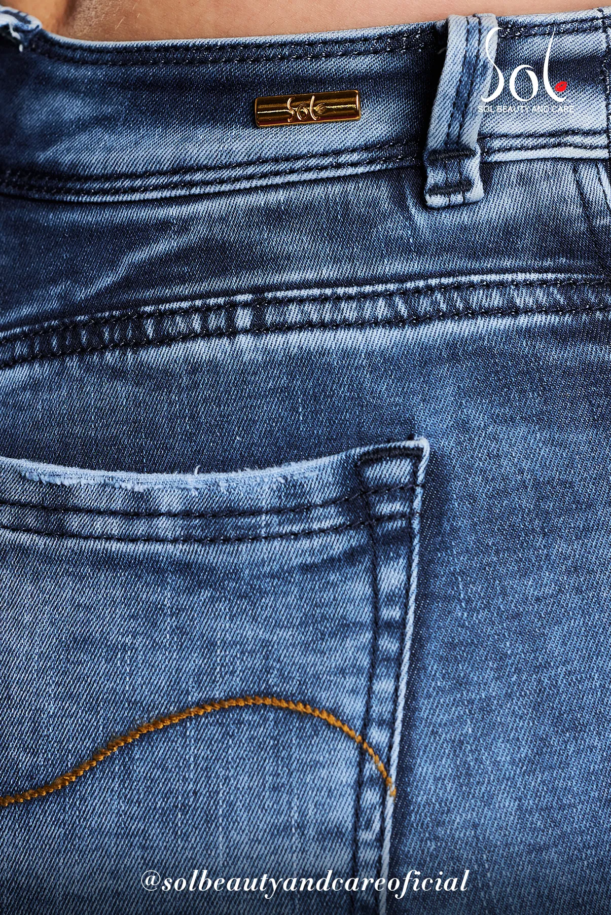Kyanite Blue Designer Jeans