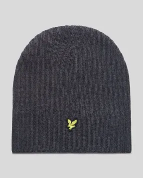 Knitted Ribbed Beanie