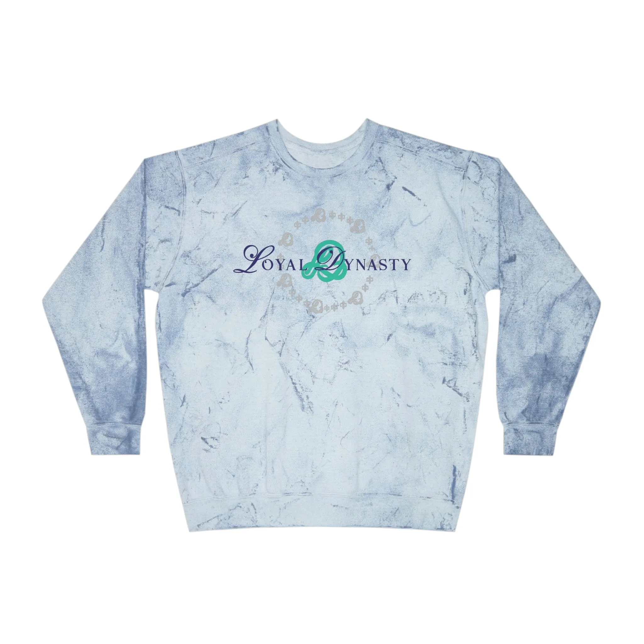 LD Script & Loyal Tribe Unisex Color Blast Crewneck Sweatshirt