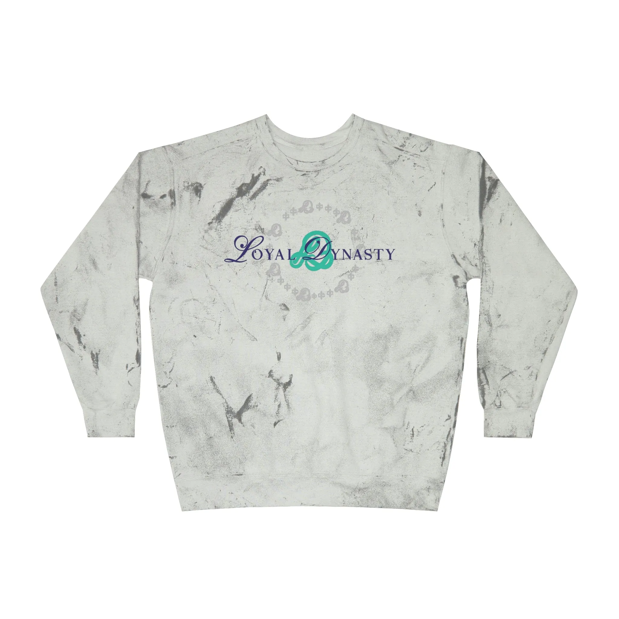 LD Script & Loyal Tribe Unisex Color Blast Crewneck Sweatshirt
