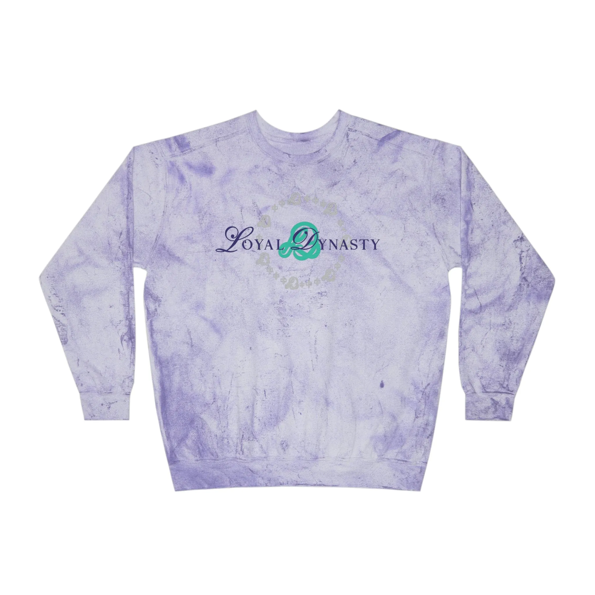 LD Script & Loyal Tribe Unisex Color Blast Crewneck Sweatshirt