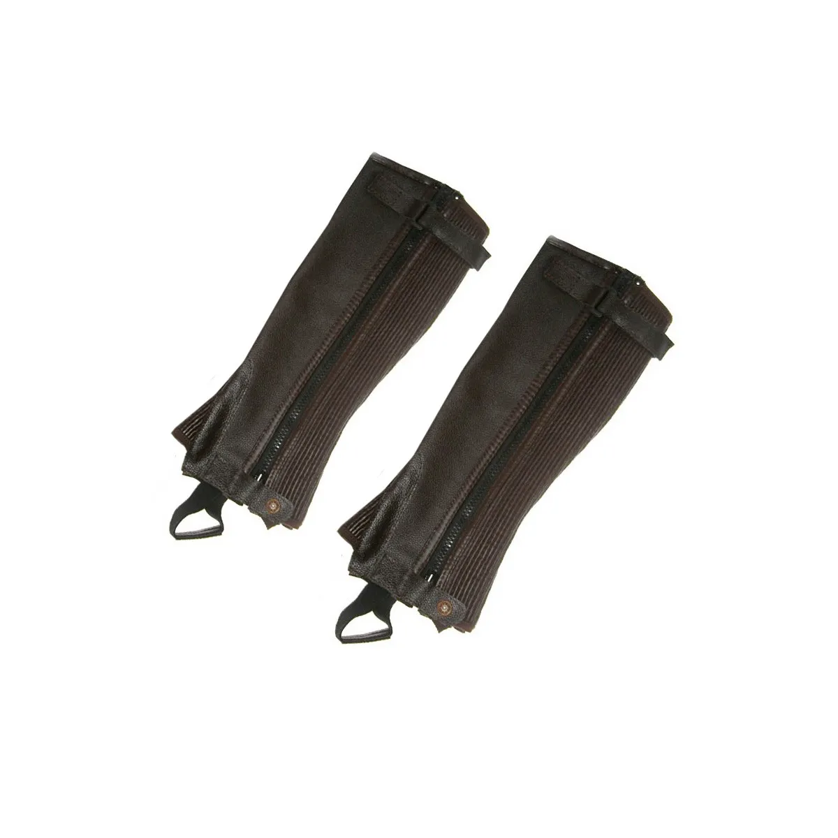 LEGGINGS DASLO LEATHER GAITERS WITH ELASTIC BAND