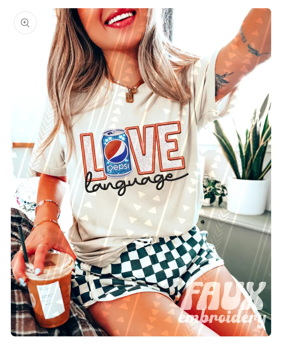 Love Language shirt - drinks