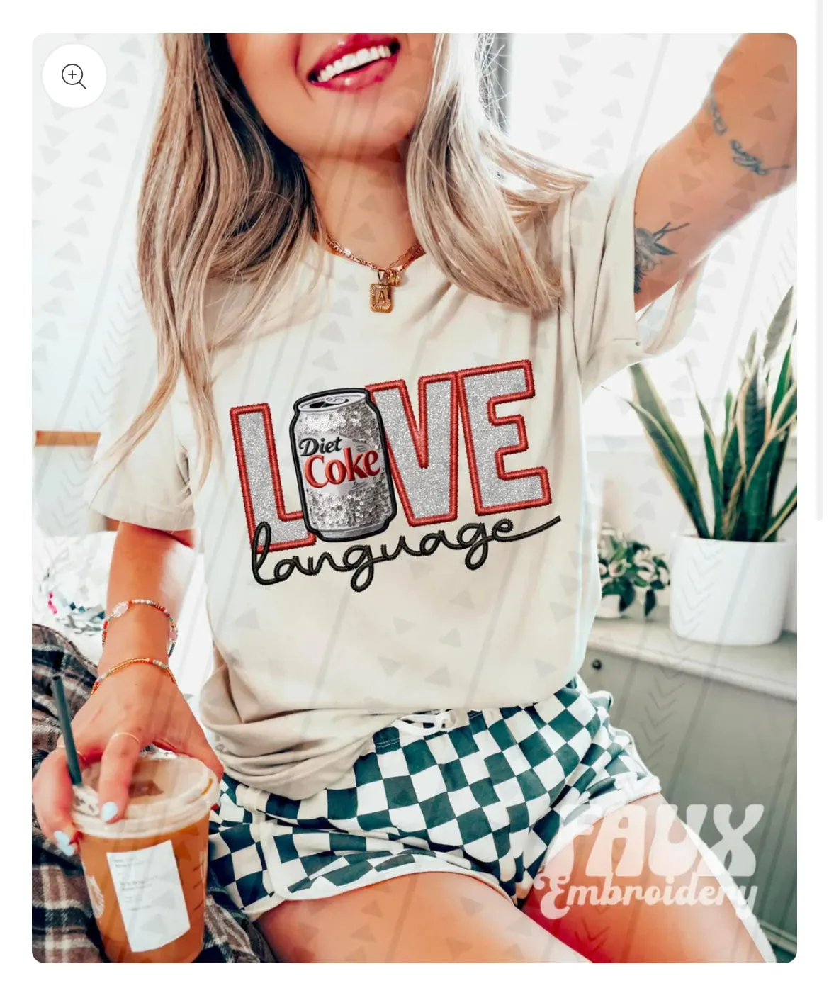 Love Language shirt - drinks
