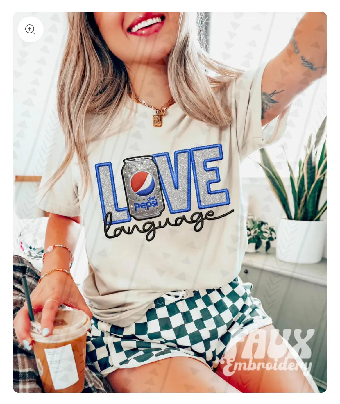 Love Language shirt - drinks
