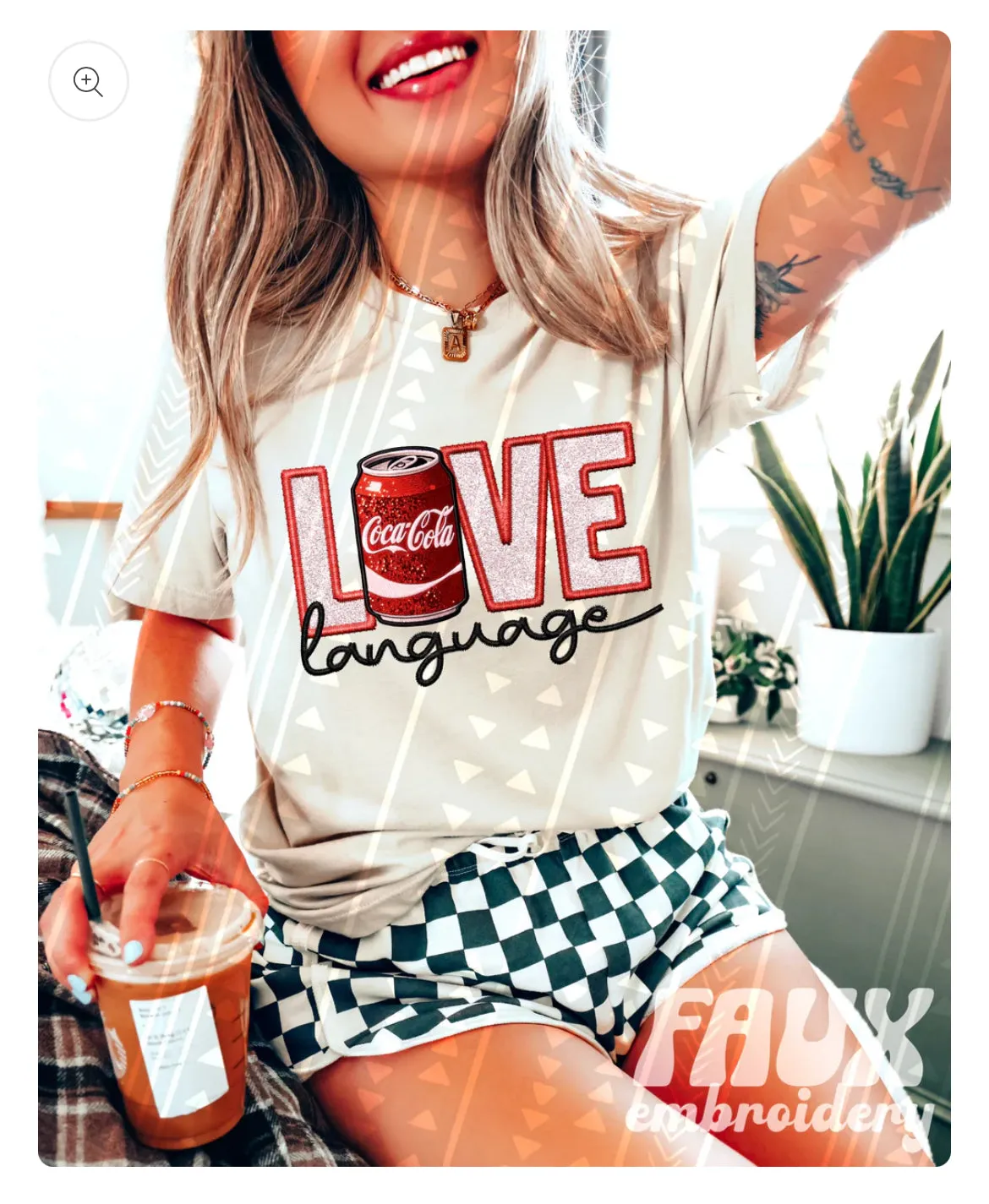 Love Language shirt - drinks