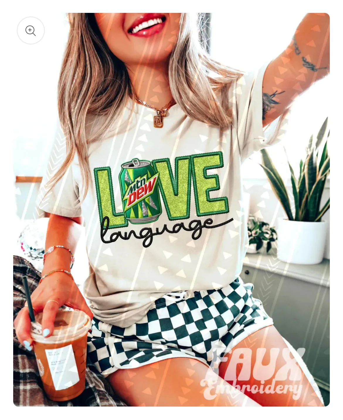 Love Language shirt - drinks
