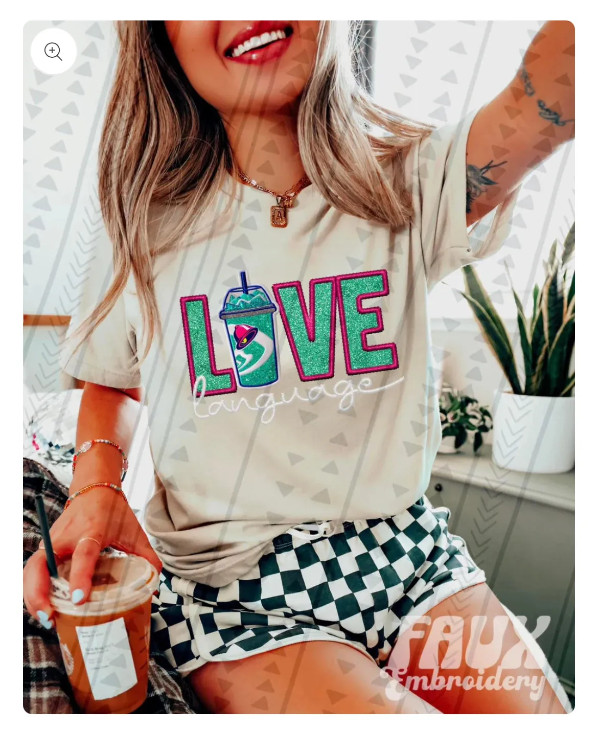 Love Language shirt - drinks