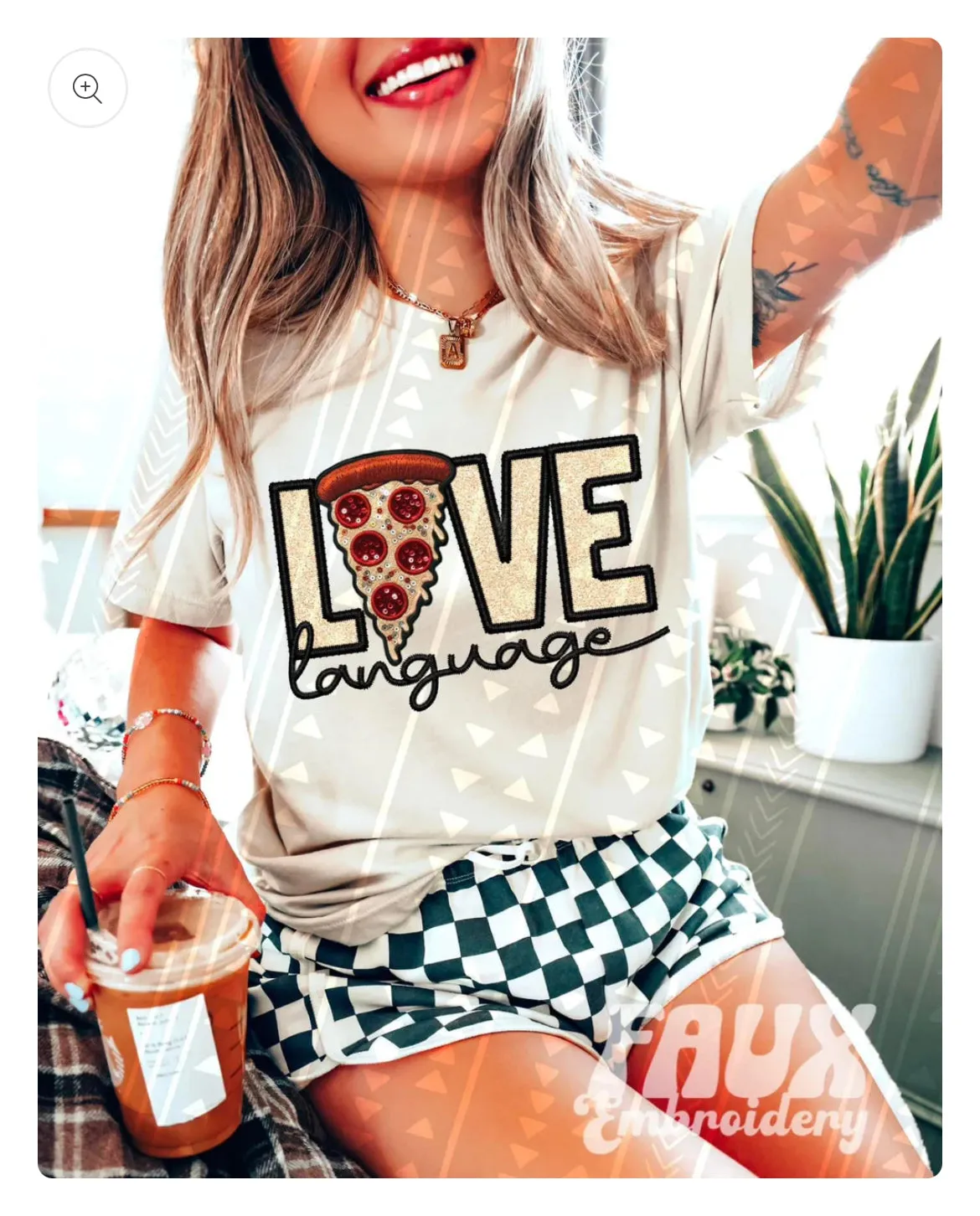 Love Language shirt - food