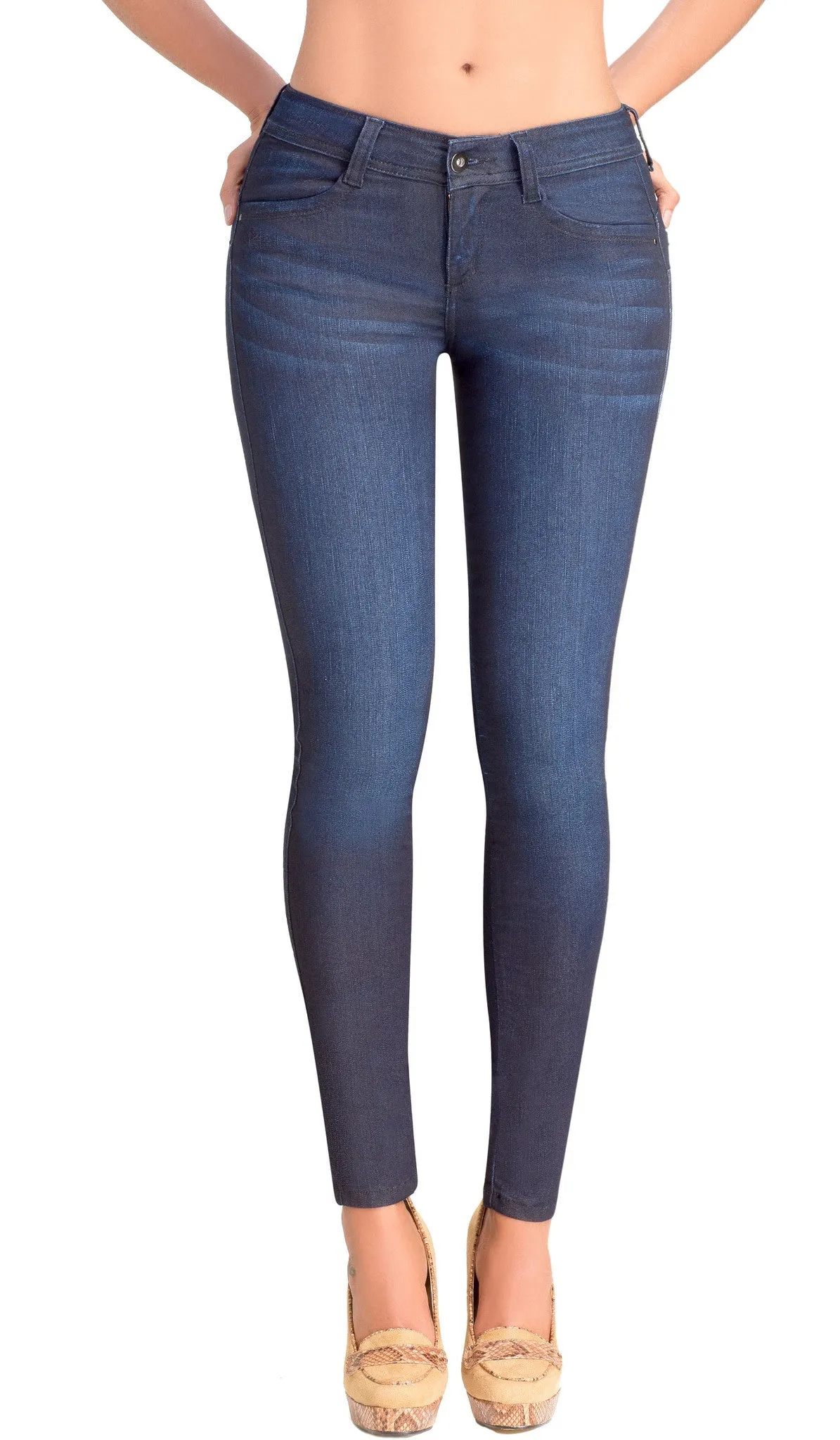 Lowla Jeans Colombianos Levanta Cola con Faja Interna 218236