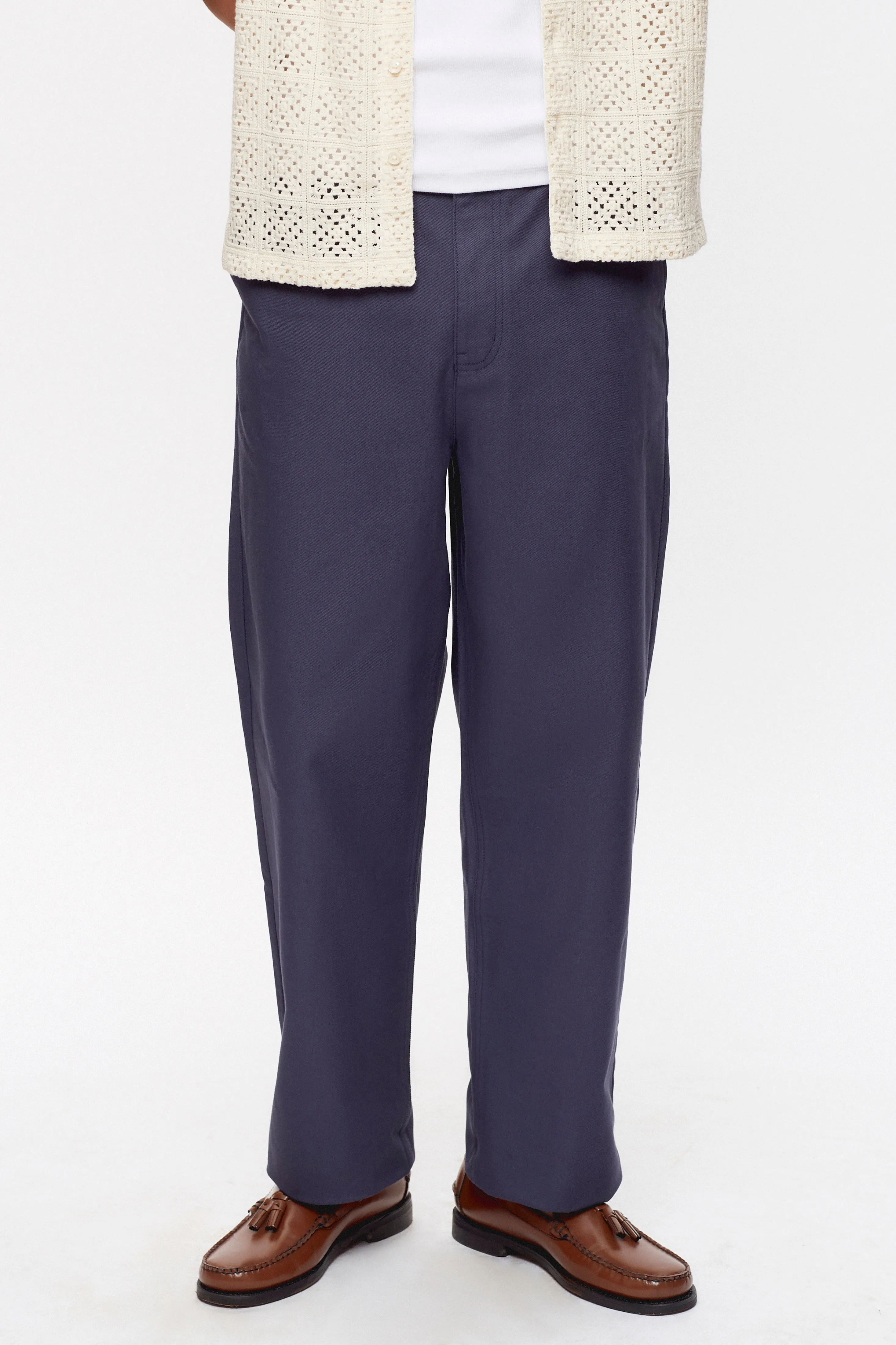 Men's Buma Trouser in Night Blue