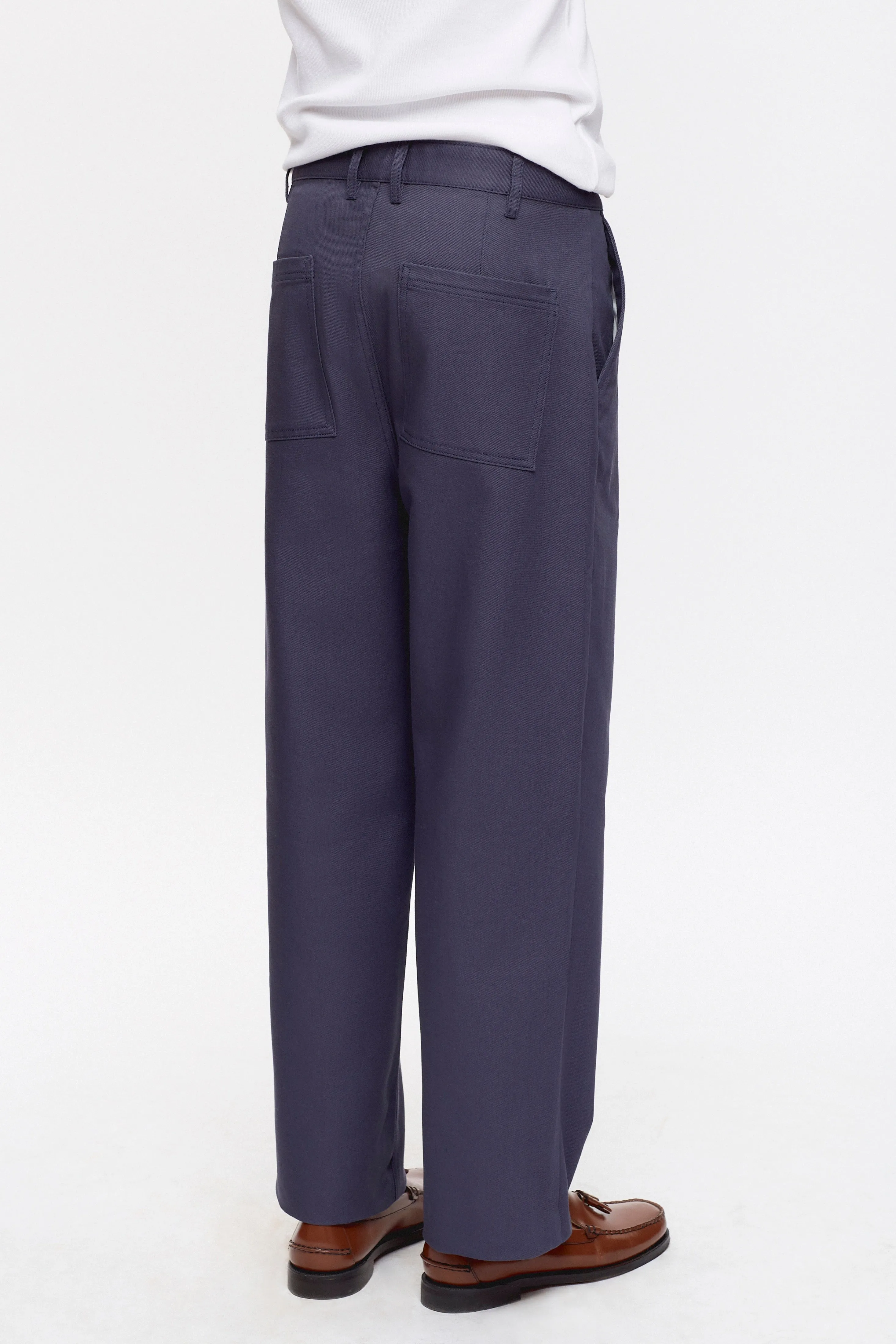 Men's Buma Trouser in Night Blue