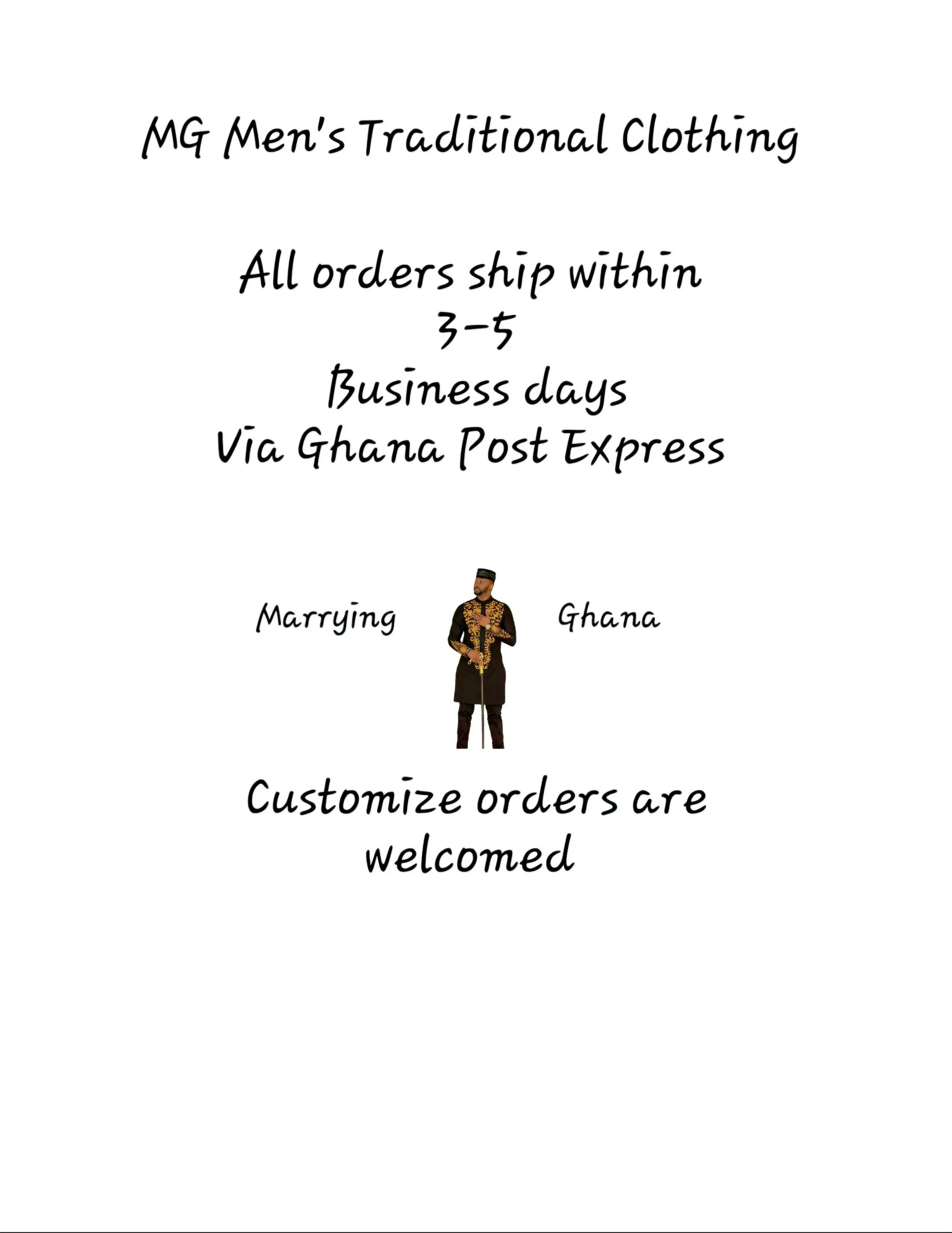 MG Men's Traditional African Wear/ Kafka, African Suit T194