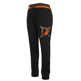 MLB BALTIMORE ORIOLES MASHUP MEN'S RIB SWEATPANT (BLACK)