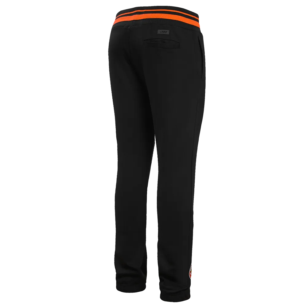 MLB BALTIMORE ORIOLES MASHUP MEN'S RIB SWEATPANT (BLACK)