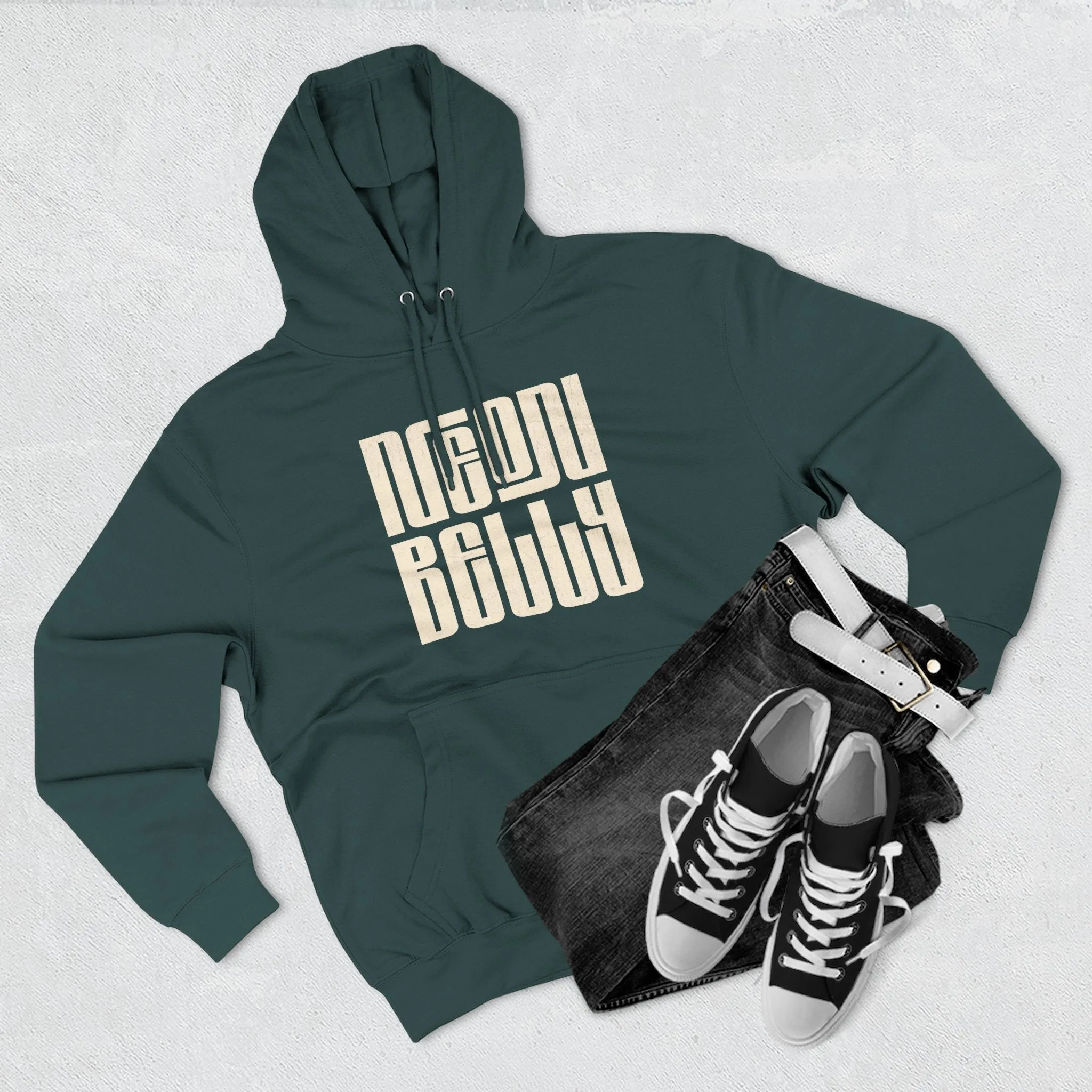 Neon Belly BJJ Hoodie
