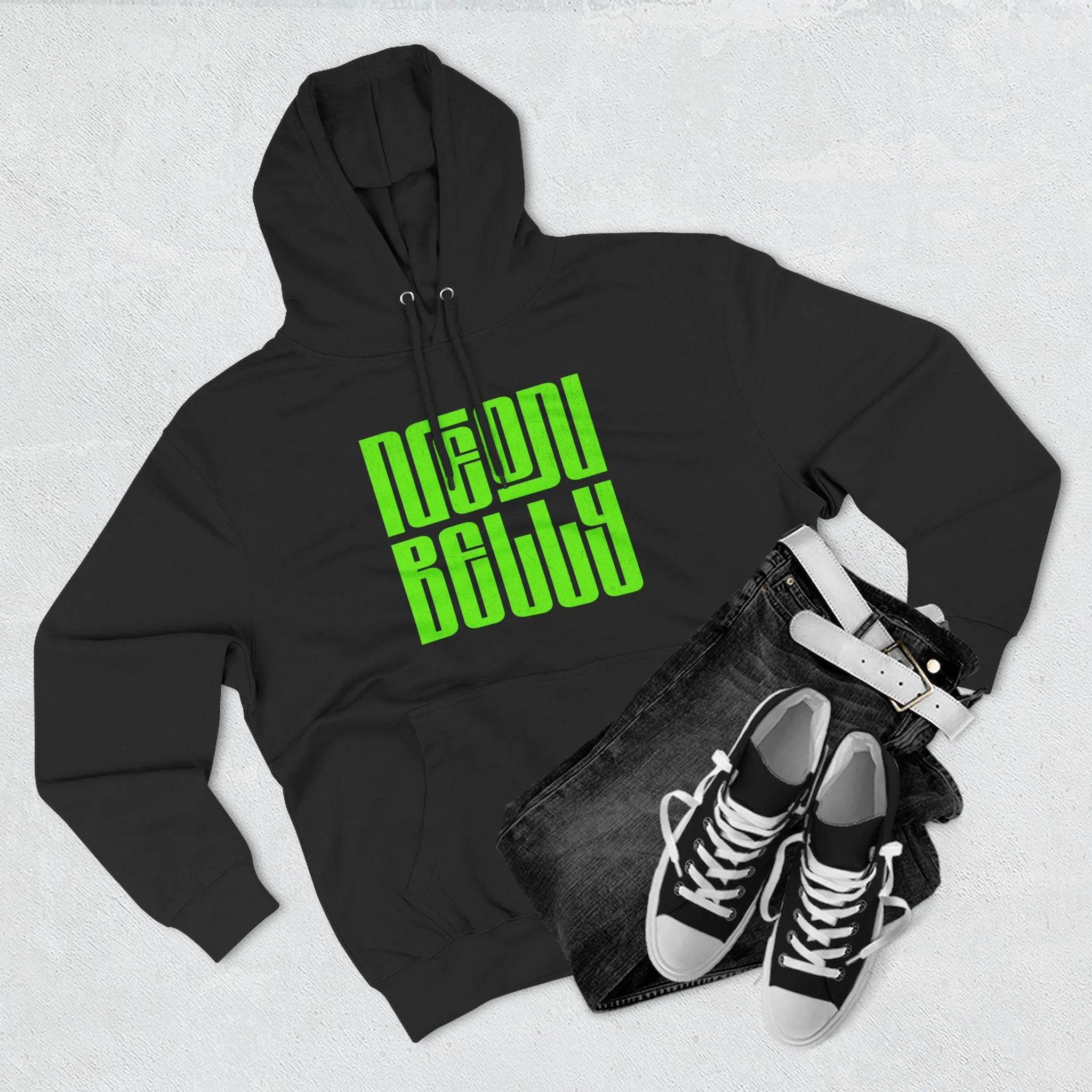 Neon Belly BJJ Hoodie
