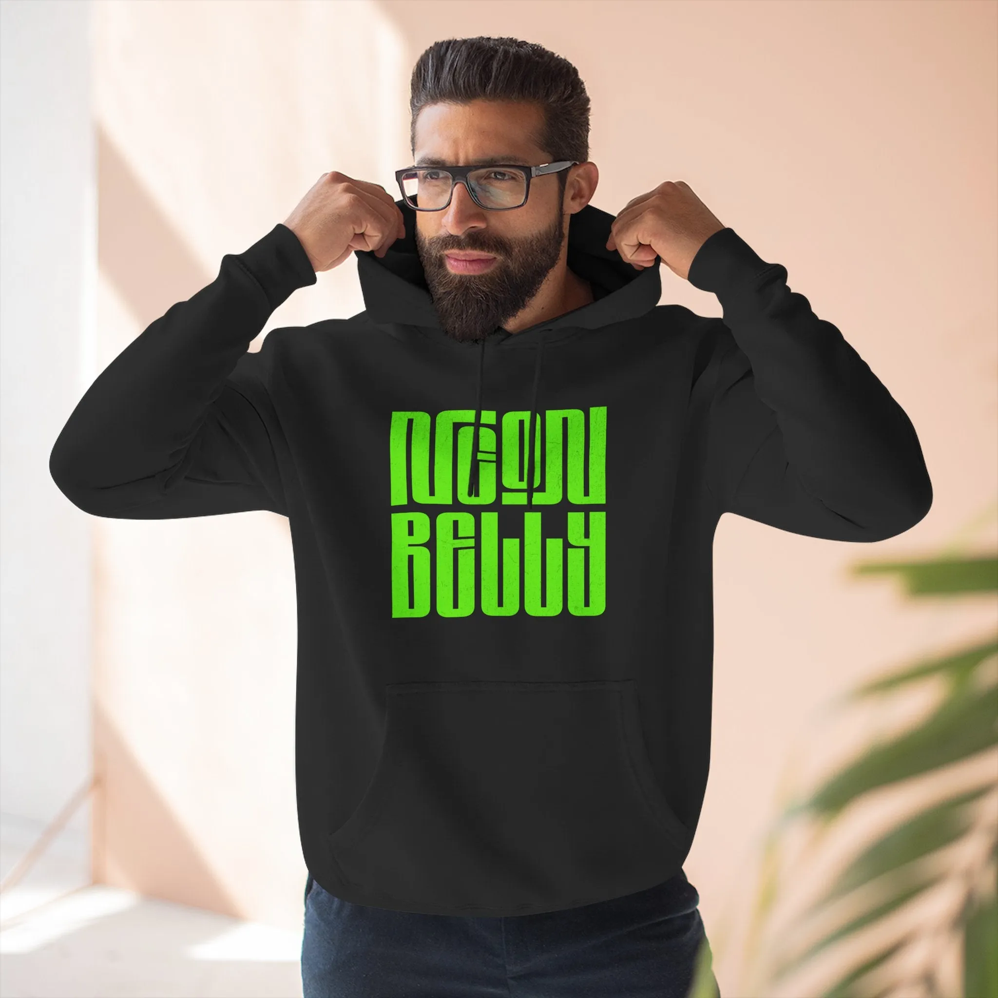 Neon Belly BJJ Hoodie