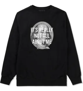 Not All About The Benjamins Money Boys Kids Crewneck Sweatshirt