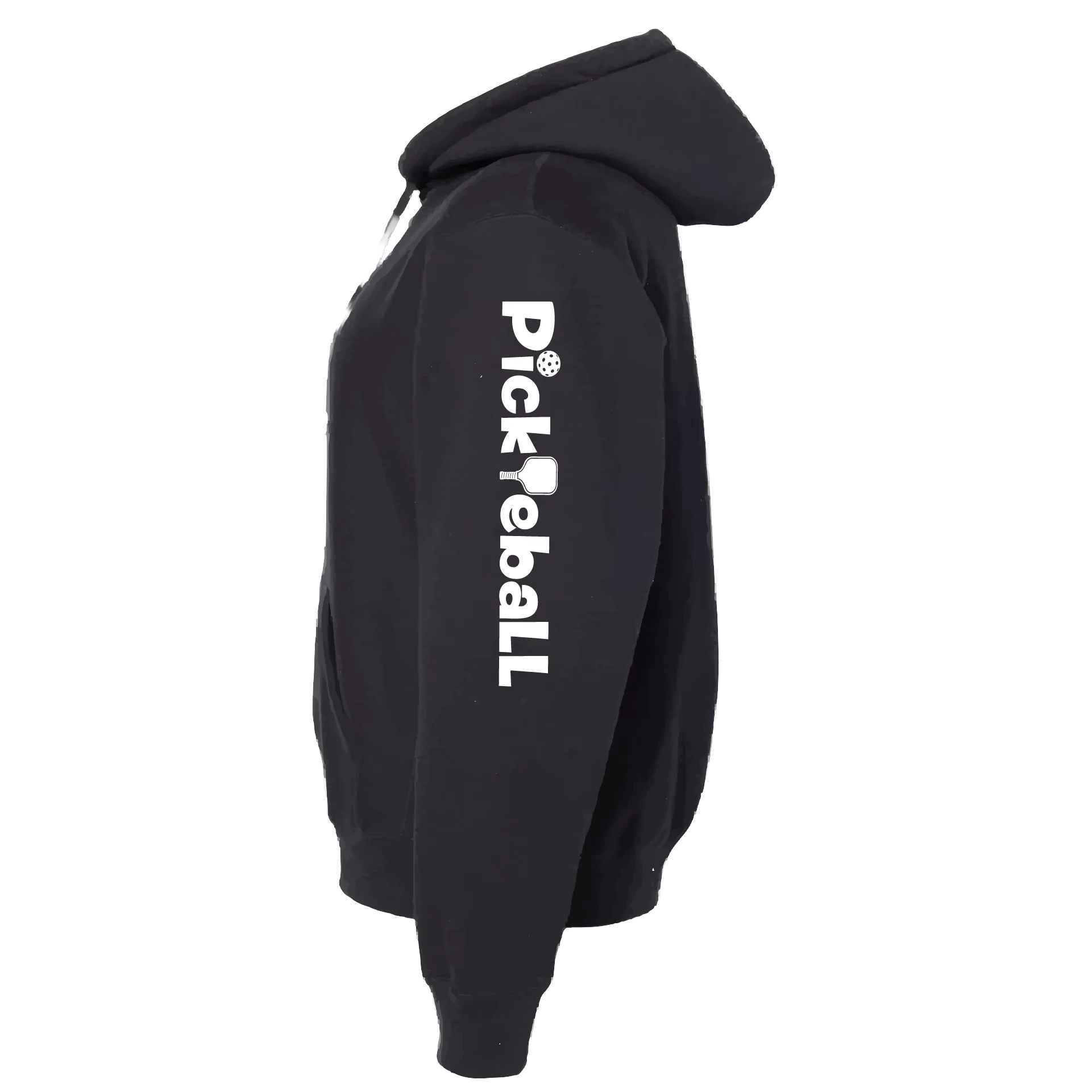 Pickleball Horizontal (Customizable) | Unisex Hoodie Pickleball Sweatshirt | 50% Cotton 50% Polyester