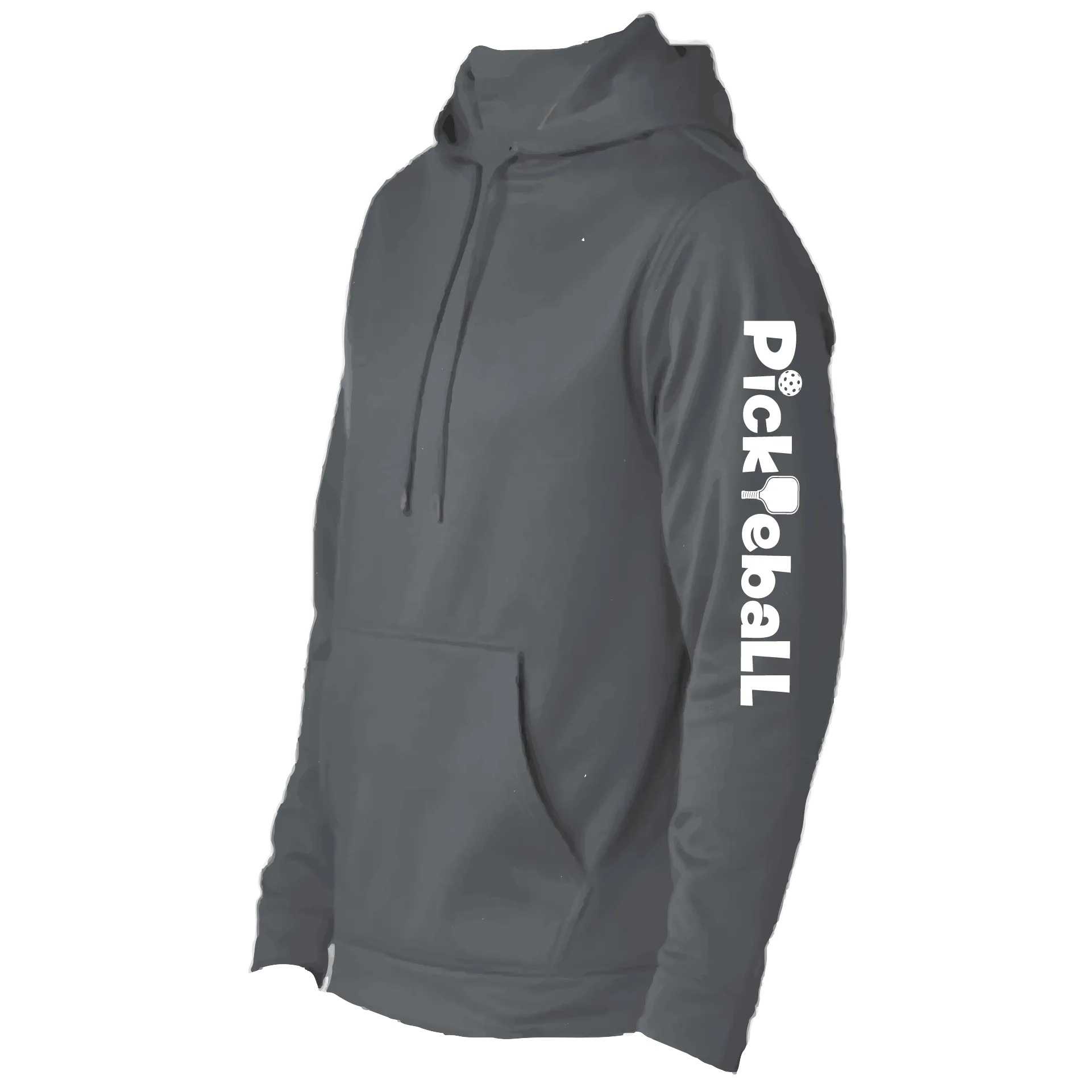 Pickleball Horizontal (Customizable) | Unisex Hoodie Pickleball Sweatshirt | 50% Cotton 50% Polyester