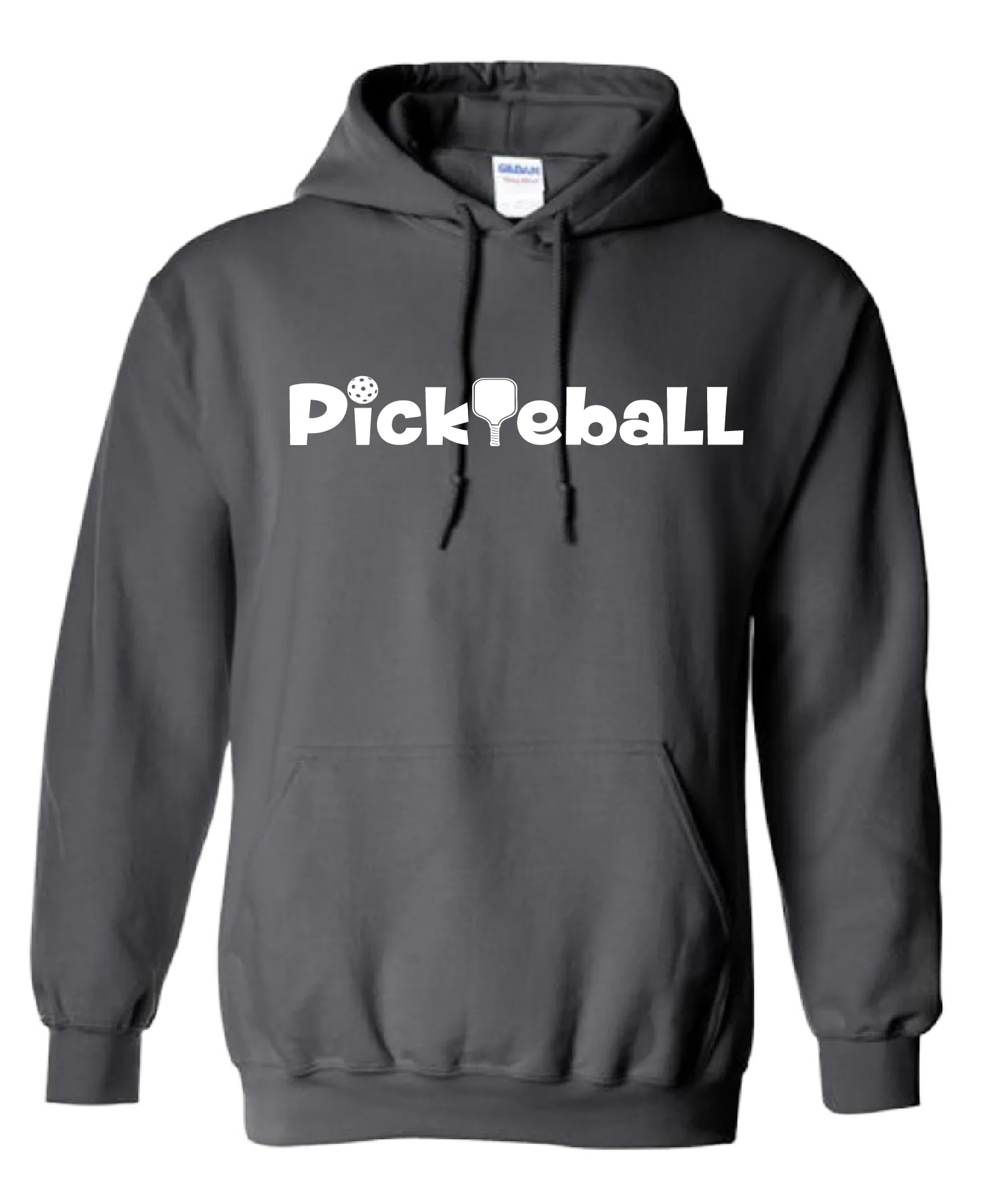 Pickleball Horizontal (Customizable) | Unisex Hoodie Pickleball Sweatshirt | 50% Cotton 50% Polyester