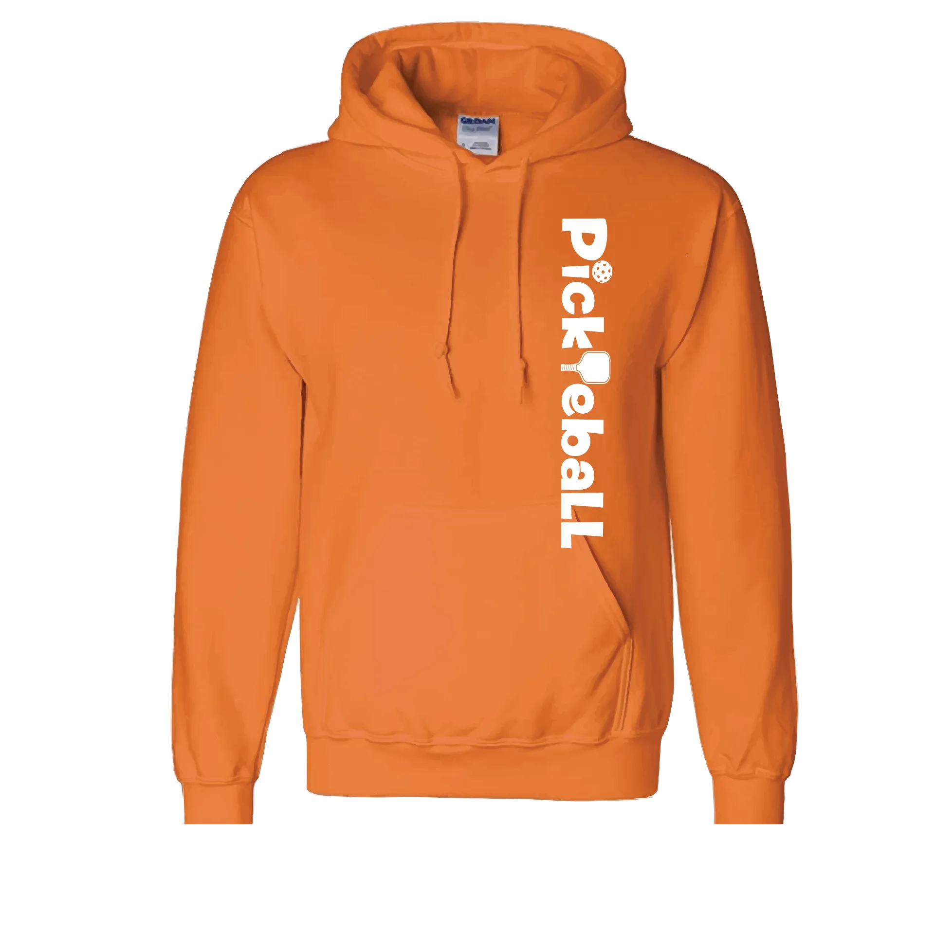 Pickleball Horizontal (Customizable) | Unisex Hoodie Pickleball Sweatshirt | 50% Cotton 50% Polyester