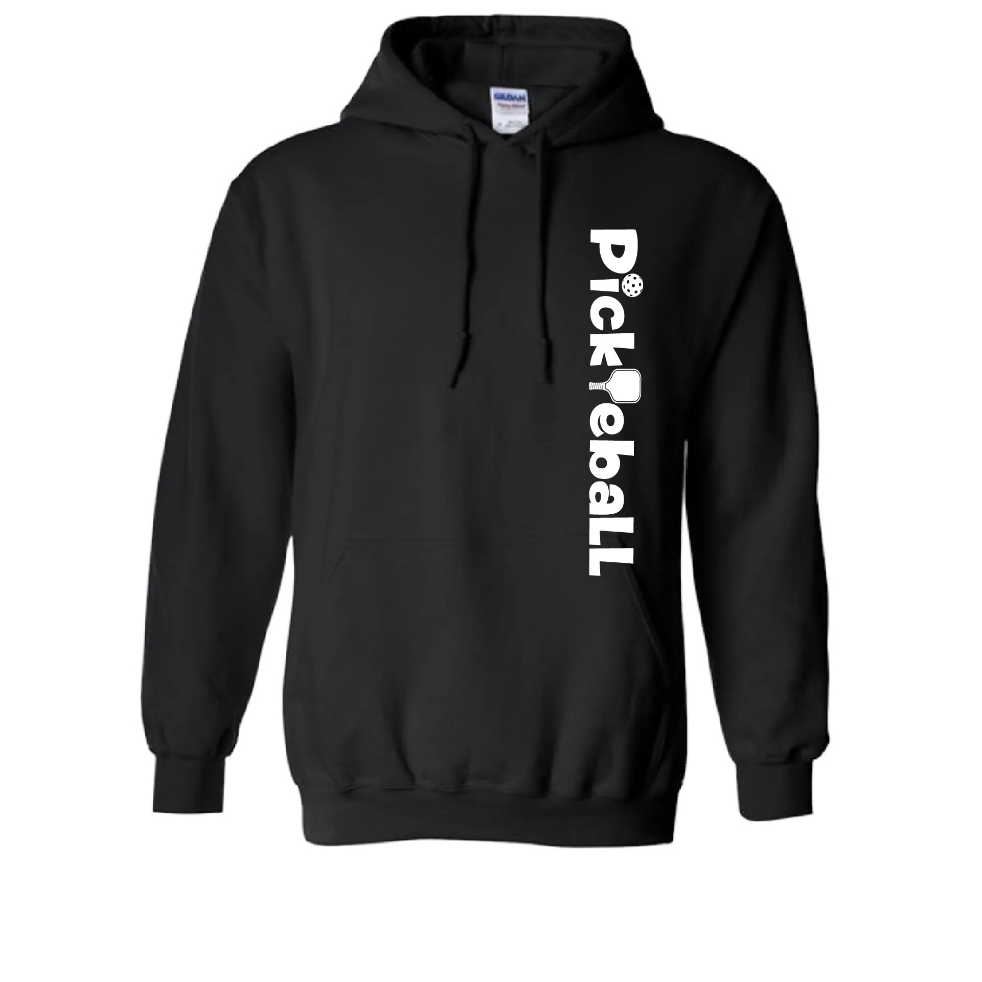 Pickleball Horizontal (Customizable) | Unisex Hoodie Pickleball Sweatshirt | 50% Cotton 50% Polyester